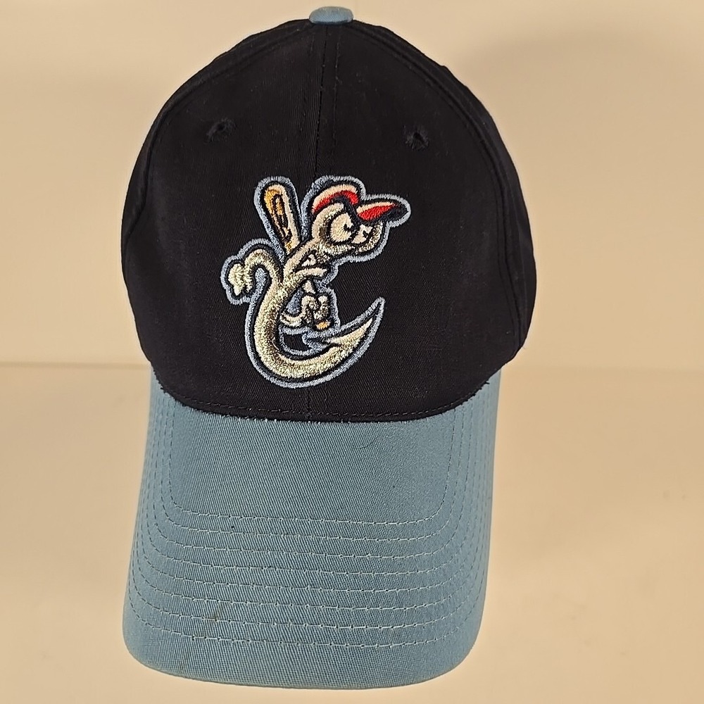 Corpus Christi Hooks Hat OC Sports Adult Strapback Navy Blue Baseball Cap MiLB